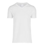 Playera Cuello V Manga Corta para Caballero · 100% Algodón