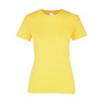 Playera Peso Completo Cuello Redondo Manga Corta con Silueta para Dama · 100% Algodón