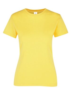 Playera Peso Completo Cuello Redondo Manga Corta con Silueta para Dama · 100% Algodón