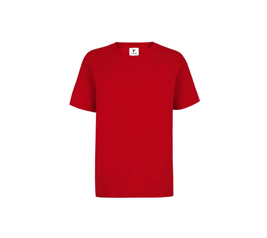 Playera Peso Completo Cuello Redondo Manga Corta Unisex para Niño · 100% Algodón