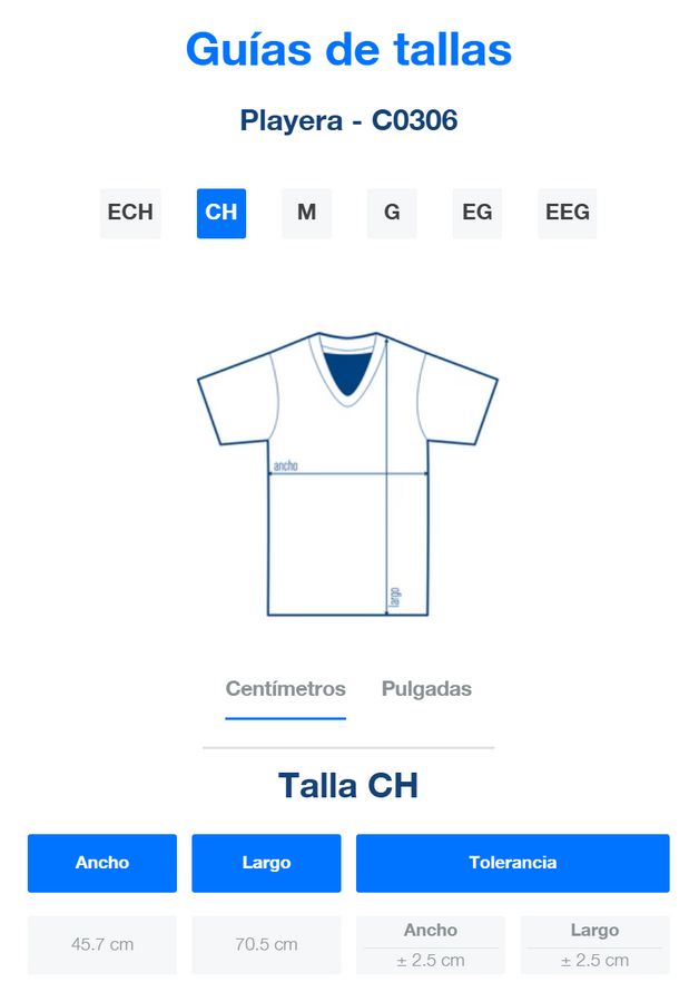 Playera Cuello V Manga Corta para Caballero · 100% Algodón - Image 3
