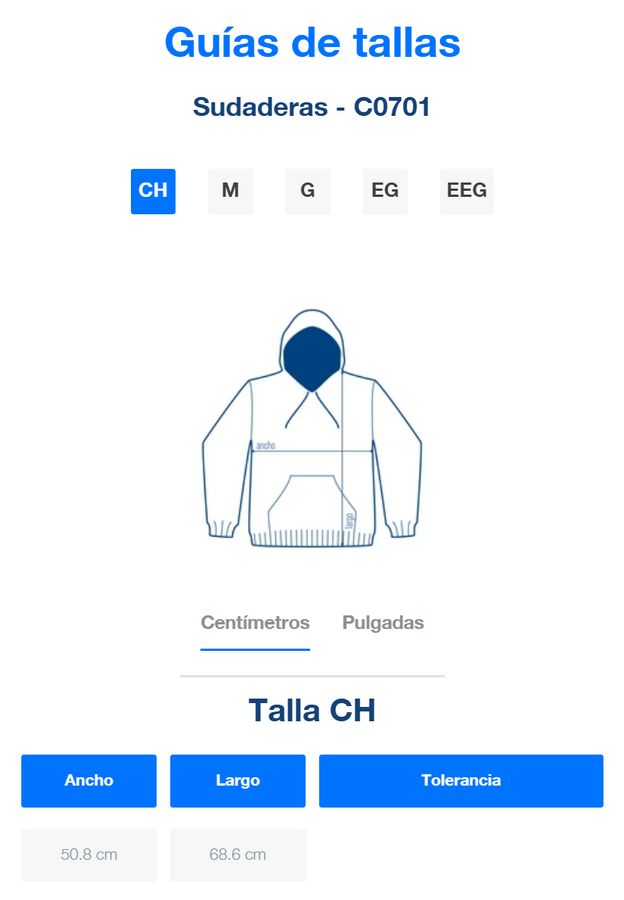 Sudadera con Capucha y Cangurera Unisex para Adulto · 50% Algodón 50% Poliéster - Image 2