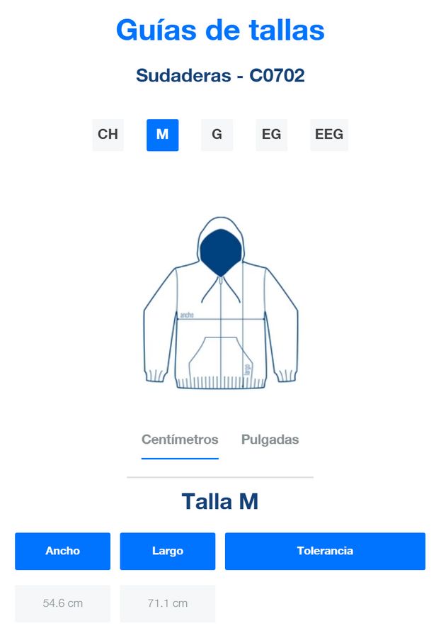 Sudadera con Capucha, Cangurera y Cierre Unisex para Adulto · 50% Algodón 50% Poliéster - Image 3