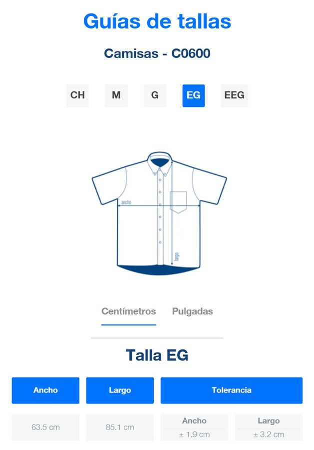 Camisa de Mezclilla Manga Corta para Caballero · 100% Algodón - Image 6