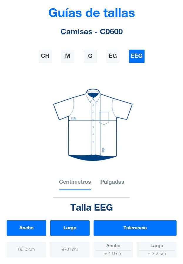 Camisa de Mezclilla Manga Corta para Caballero · 100% Algodón - Image 7