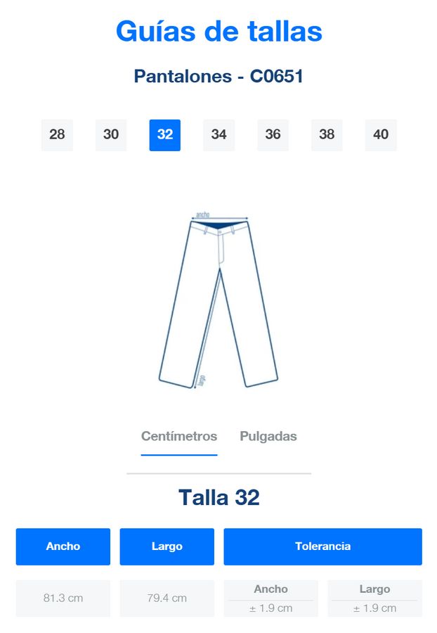 Pantalón de Mezclilla para Caballero · 100% Algodón - Image 6
