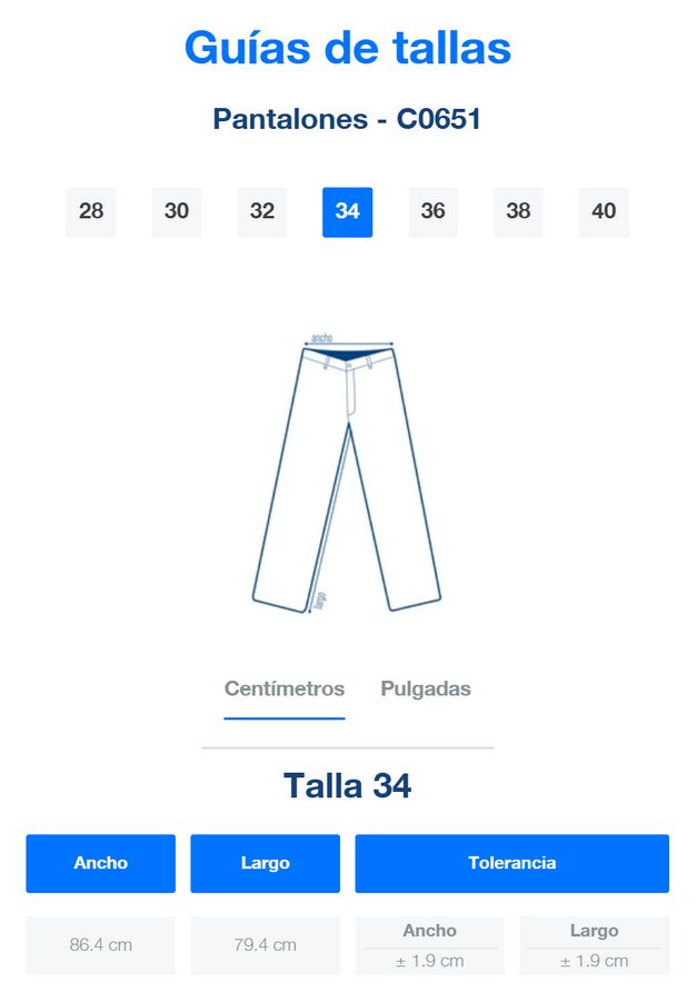 Pantalón de Mezclilla para Caballero · 100% Algodón - Image 7