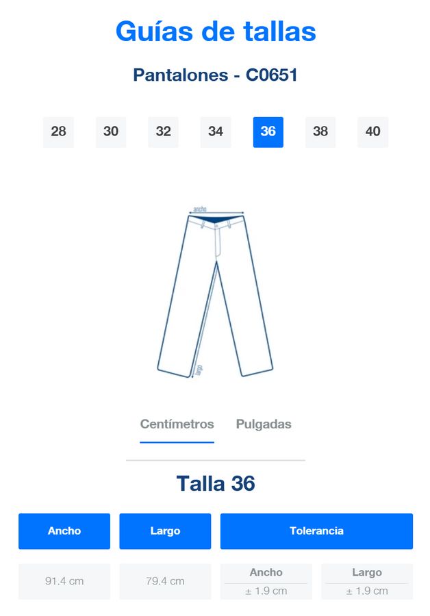 Pantalón de Mezclilla para Caballero · 100% Algodón - Image 8