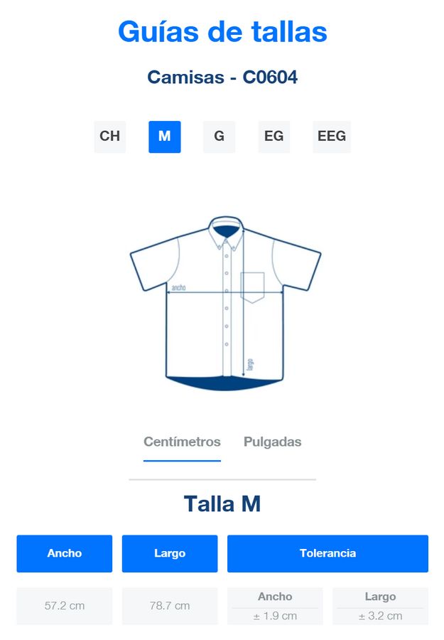 Camisa Oxford Manga Larga para Caballero · 75% Algodón 25% Poliéster - Image 12