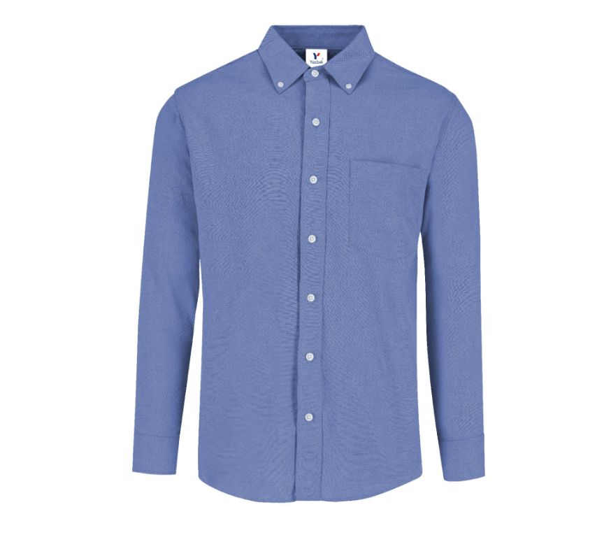 Camisa Oxford Manga Larga para Caballero · 75% Algodón 25% Poliéster - Image 3